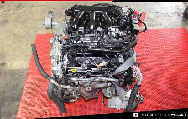 VQ35 DE JDM 2009-2017 NISSAN QUEST MURANO ALTIMA 3.5L V 6 ENGINE ) - $995 (4391 PELL DR) Secondary image
