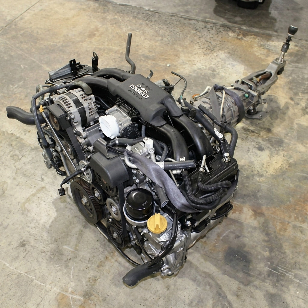 FA20D JDM 2.0L ENGINE W 6 SPD MT COMPLETE SWAP 13-16 SUBARU BRZ ) - $4,299 (4391 PELL DR) Main image